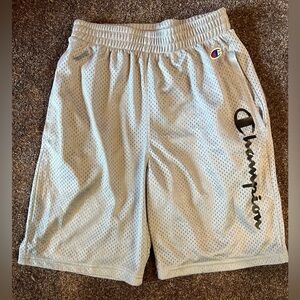 Champion like new boys size large silver grey color